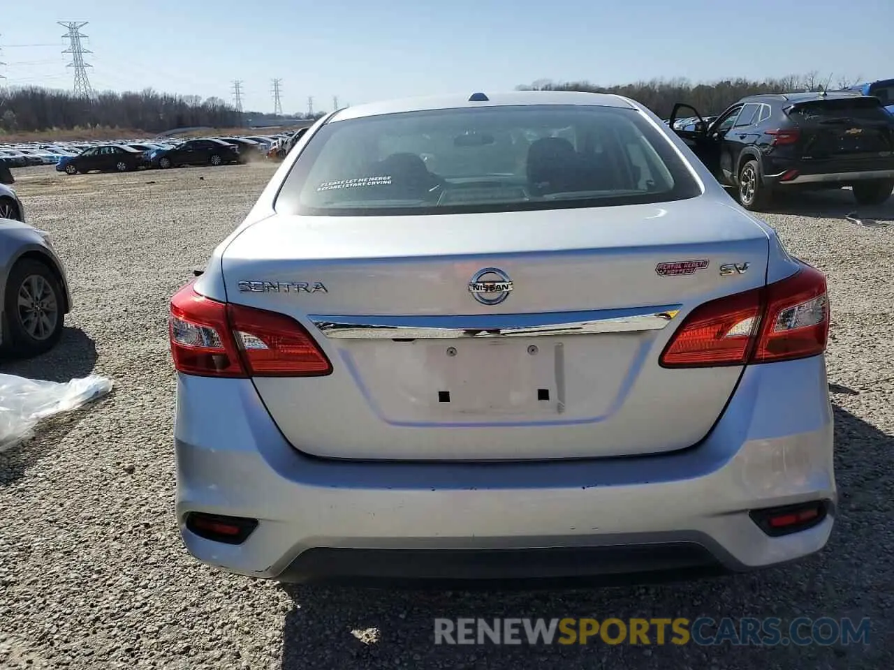 6 Photograph of a damaged car 3N1AB7AP8KY326935 NISSAN SENTRA 2019