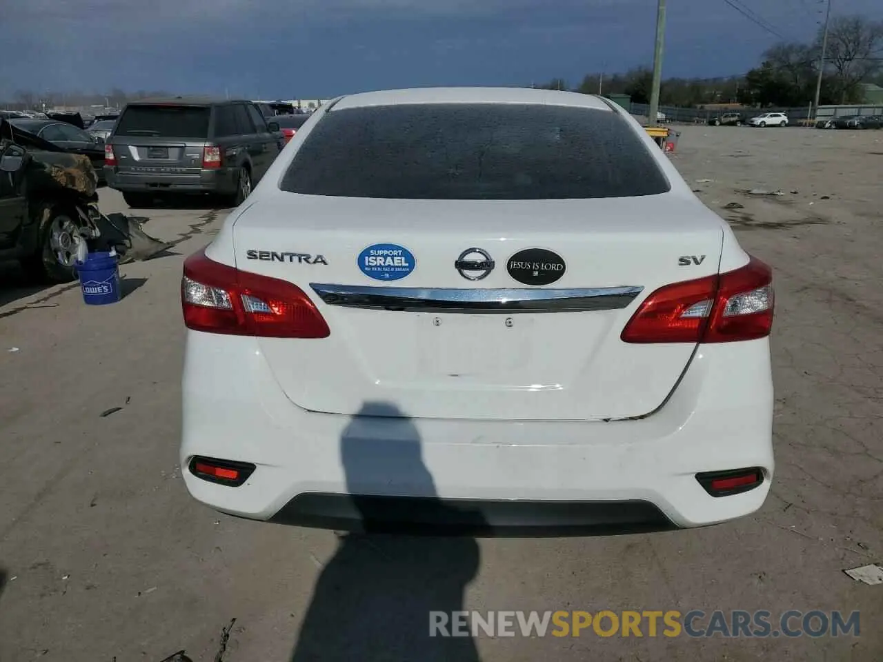 6 Photograph of a damaged car 3N1AB7AP8KY327356 NISSAN SENTRA 2019