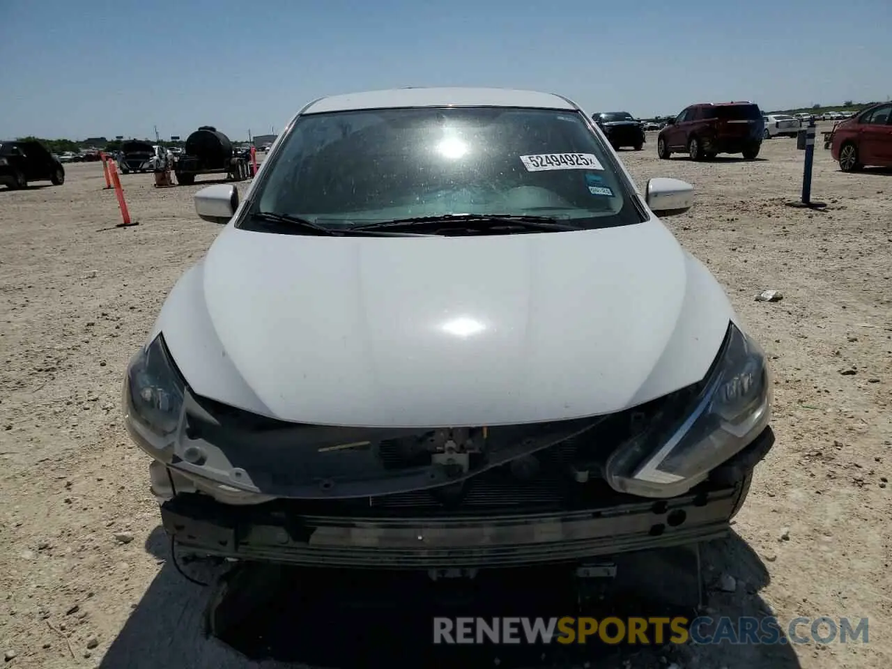 5 Photograph of a damaged car 3N1AB7AP8KY330869 NISSAN SENTRA 2019