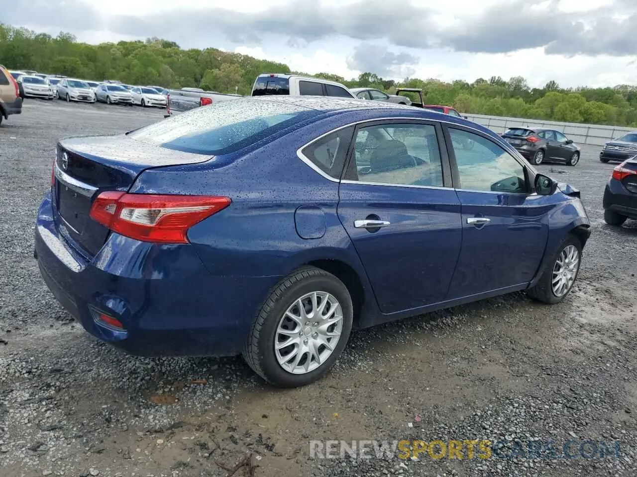 3 Photograph of a damaged car 3N1AB7AP8KY332881 NISSAN SENTRA 2019