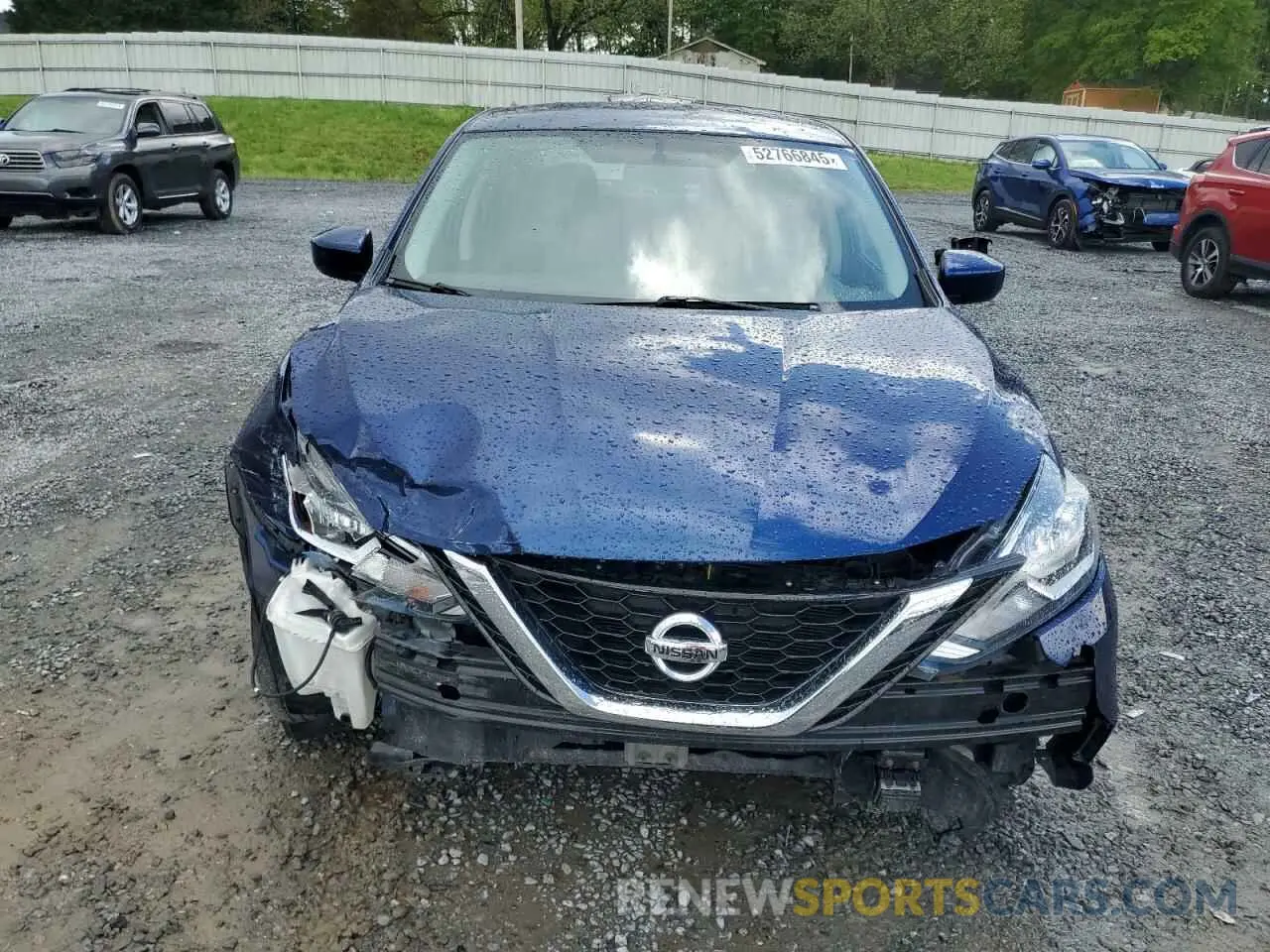 5 Photograph of a damaged car 3N1AB7AP8KY332881 NISSAN SENTRA 2019