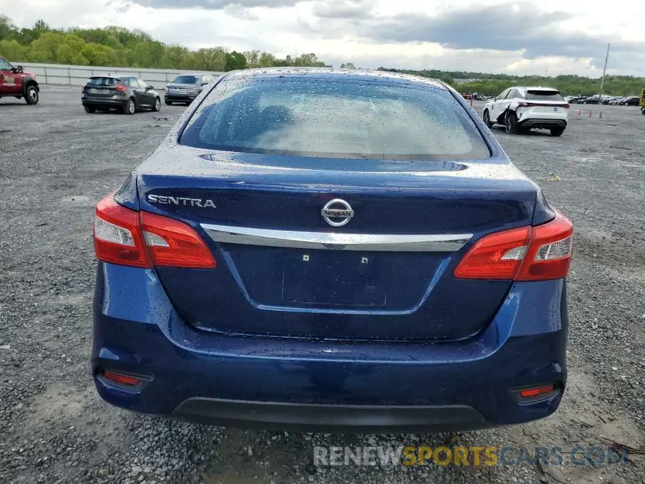 6 Photograph of a damaged car 3N1AB7AP8KY332881 NISSAN SENTRA 2019