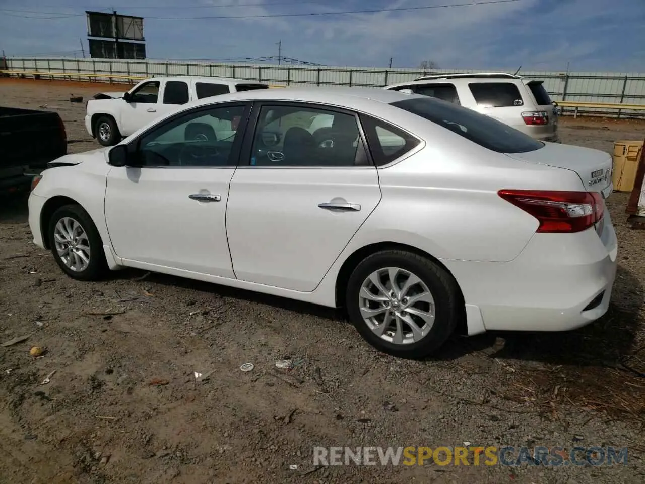 2 Photograph of a damaged car 3N1AB7AP8KY333898 NISSAN SENTRA 2019