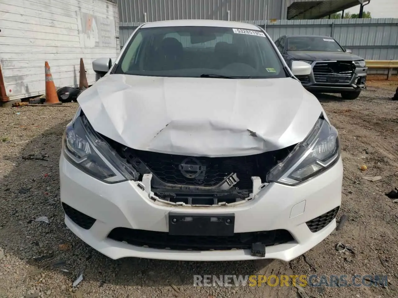 5 Photograph of a damaged car 3N1AB7AP8KY333898 NISSAN SENTRA 2019