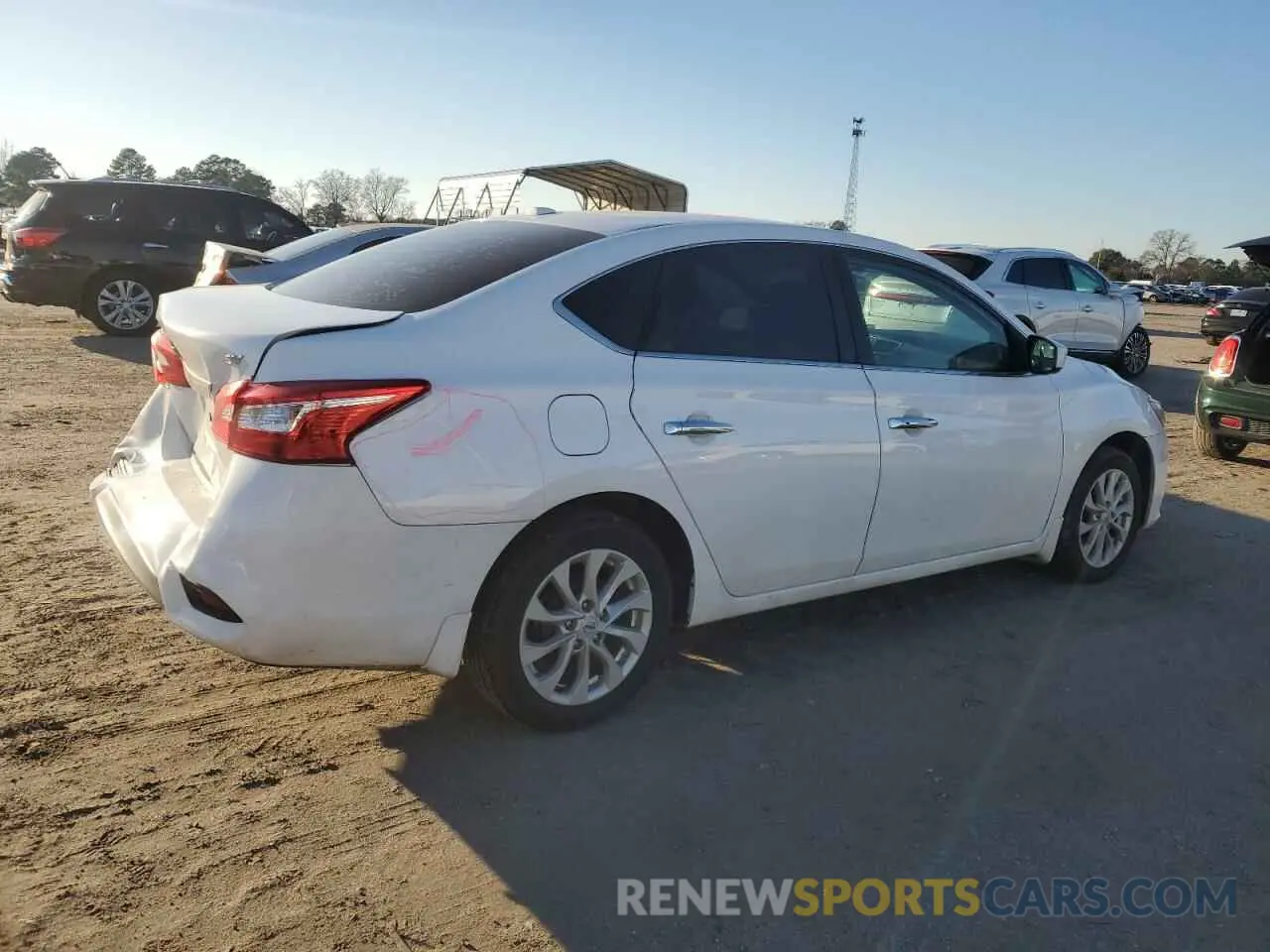 3 Photograph of a damaged car 3N1AB7AP8KY334159 NISSAN SENTRA 2019