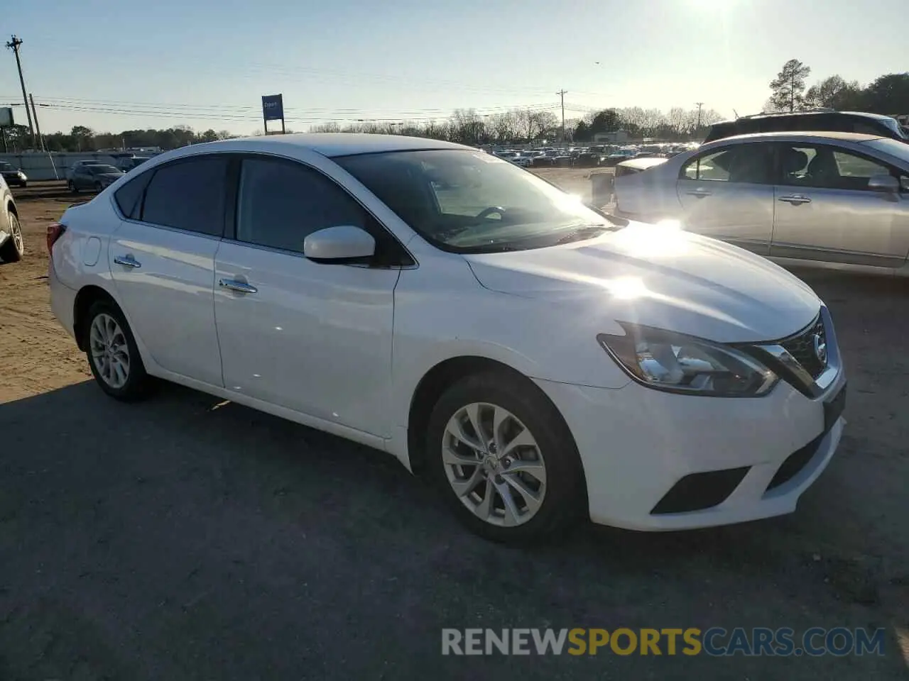 4 Photograph of a damaged car 3N1AB7AP8KY334159 NISSAN SENTRA 2019