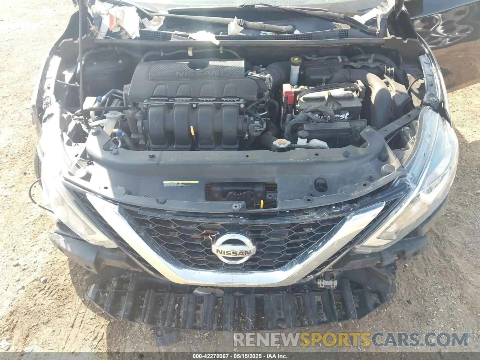 10 Photograph of a damaged car 3N1AB7AP8KY334372 NISSAN SENTRA 2019