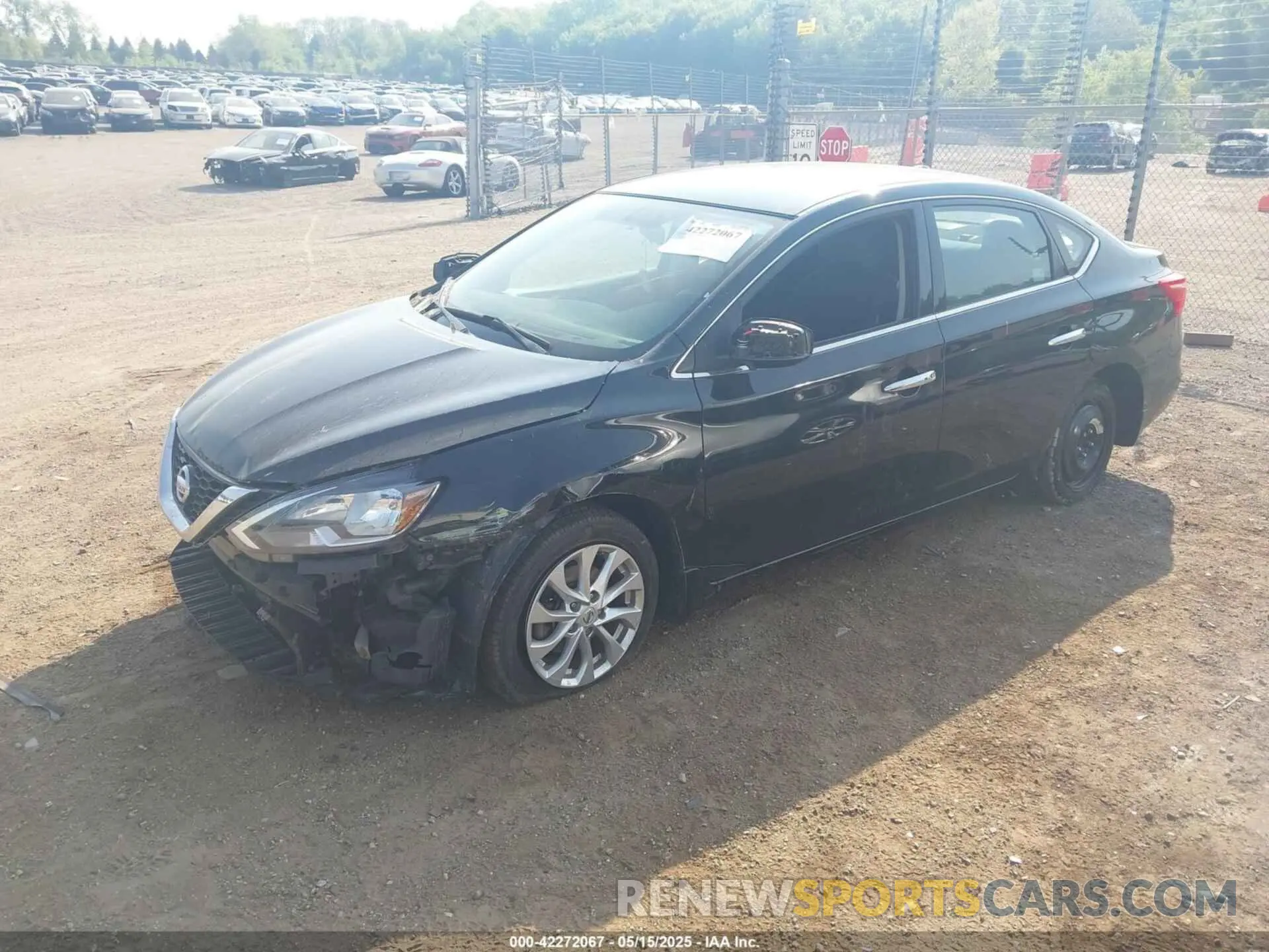2 Photograph of a damaged car 3N1AB7AP8KY334372 NISSAN SENTRA 2019