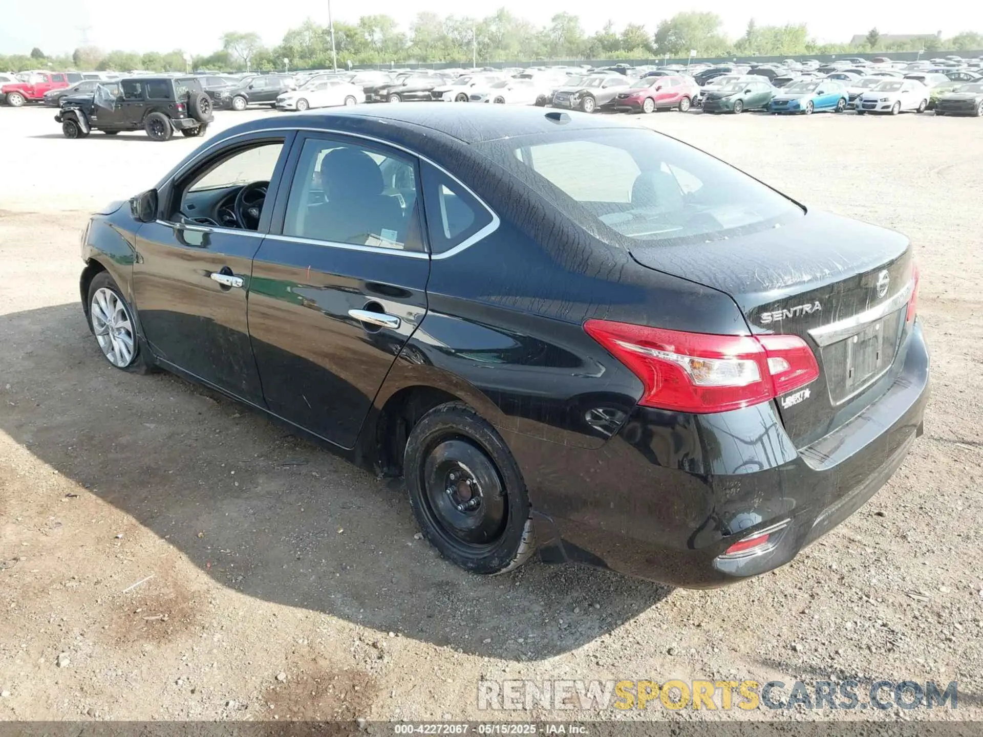 3 Photograph of a damaged car 3N1AB7AP8KY334372 NISSAN SENTRA 2019