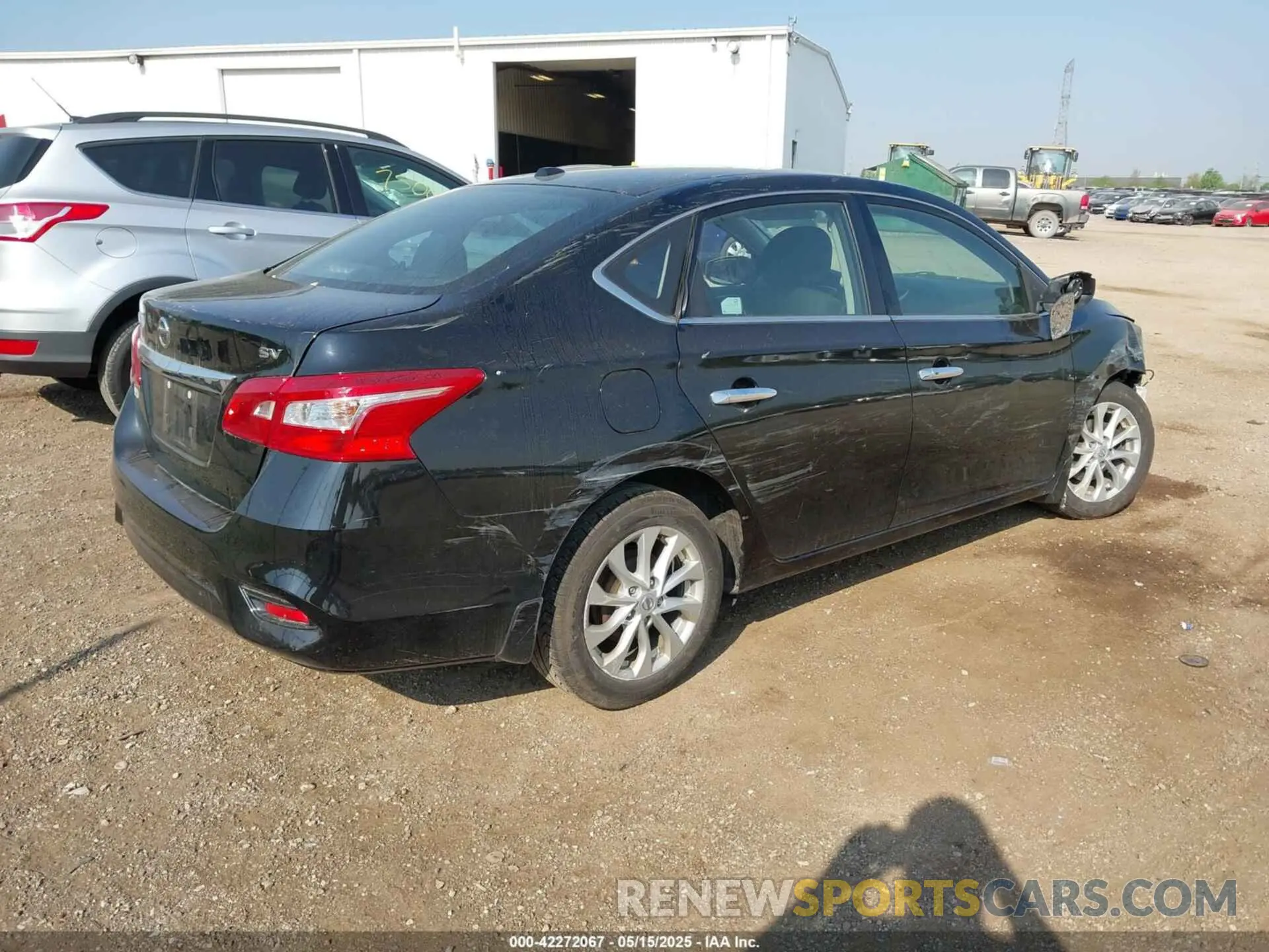 4 Photograph of a damaged car 3N1AB7AP8KY334372 NISSAN SENTRA 2019