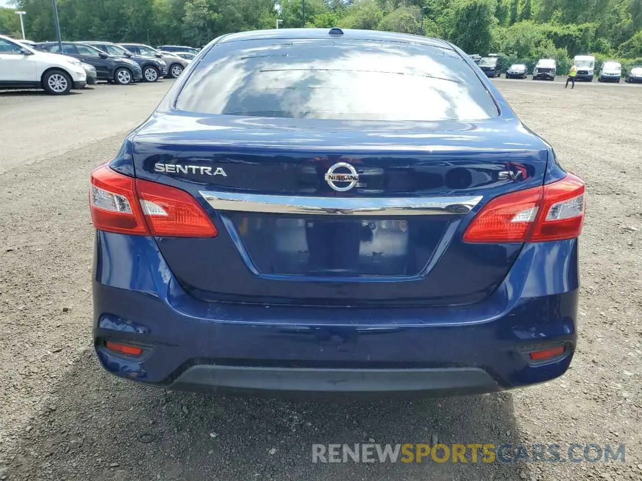6 Photograph of a damaged car 3N1AB7AP8KY335652 NISSAN SENTRA 2019