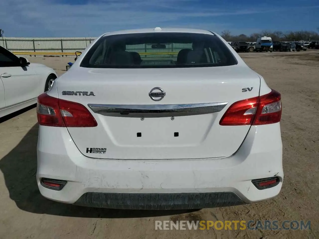 6 Photograph of a damaged car 3N1AB7AP8KY347302 NISSAN SENTRA 2019