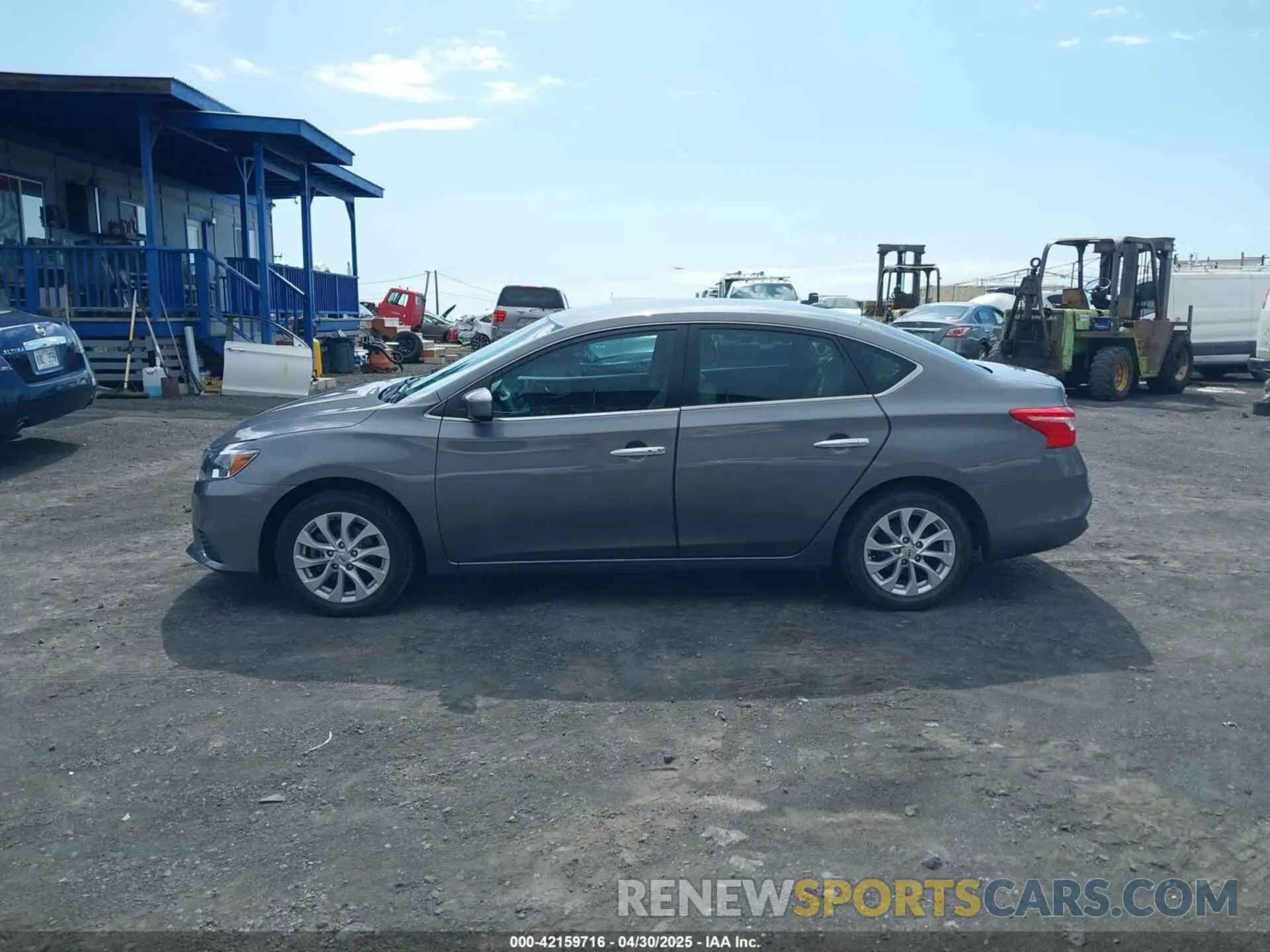 14 Photograph of a damaged car 3N1AB7AP8KY348708 NISSAN SENTRA 2019