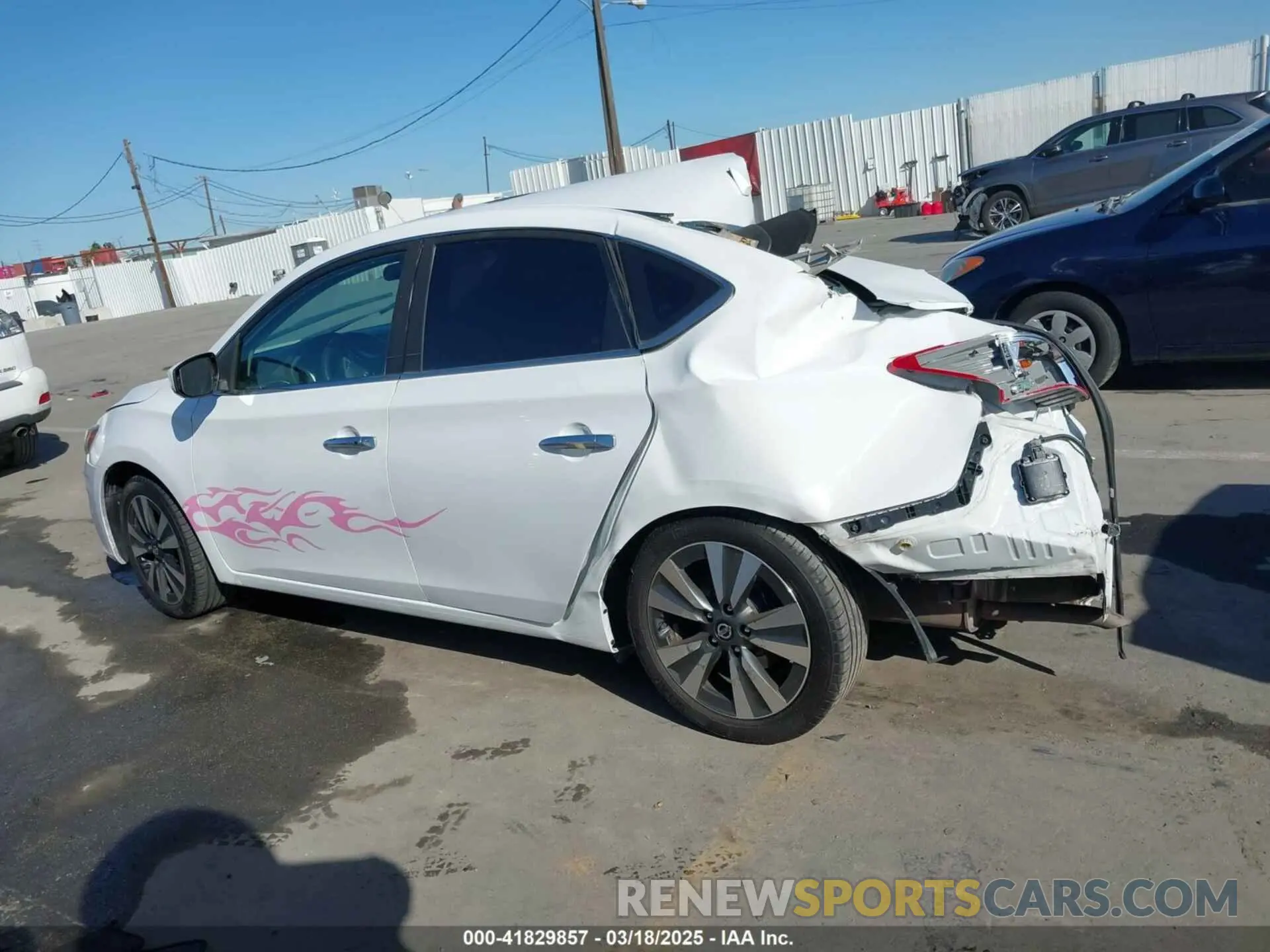 14 Photograph of a damaged car 3N1AB7AP8KY351365 NISSAN SENTRA 2019