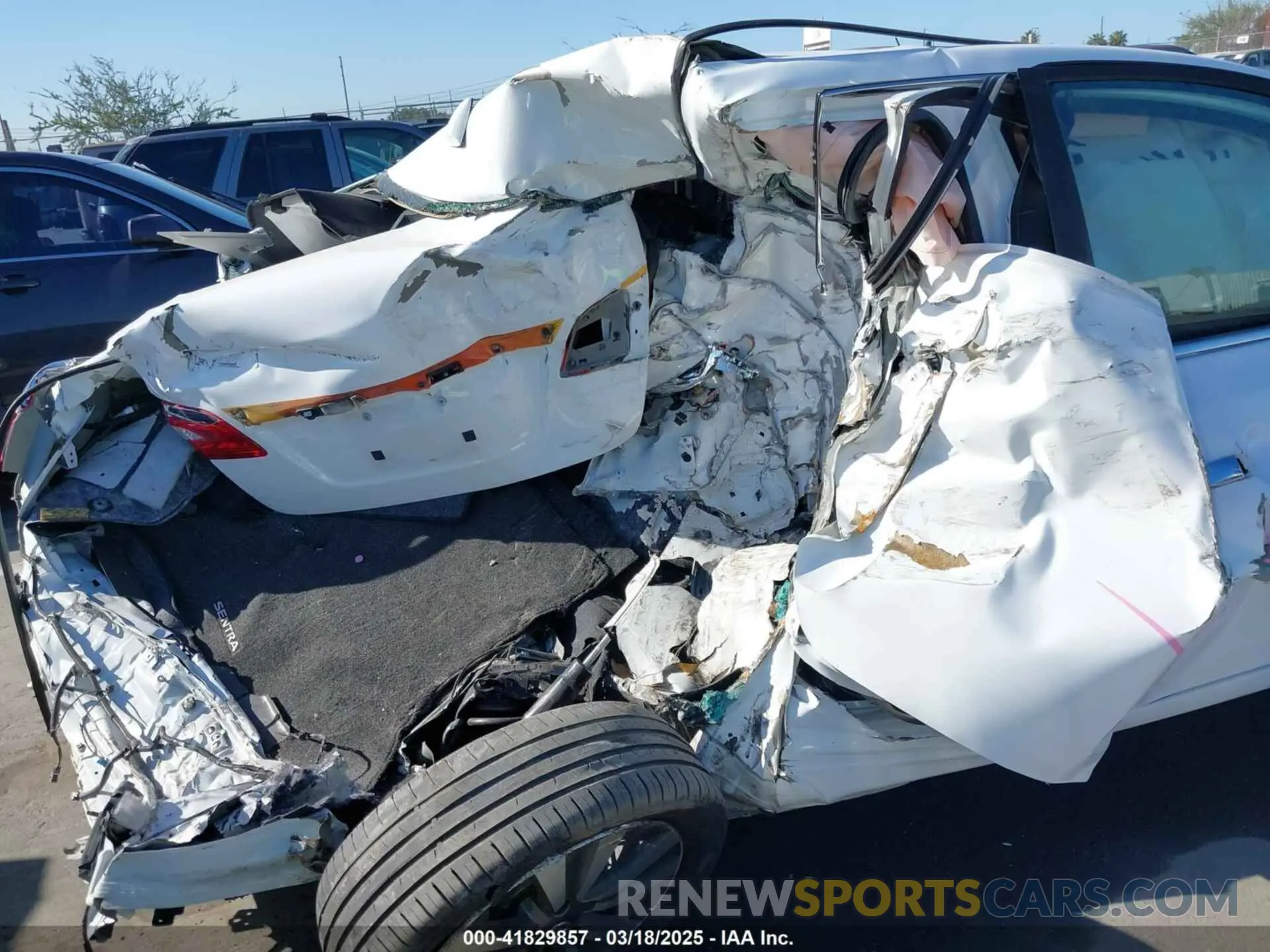 6 Photograph of a damaged car 3N1AB7AP8KY351365 NISSAN SENTRA 2019