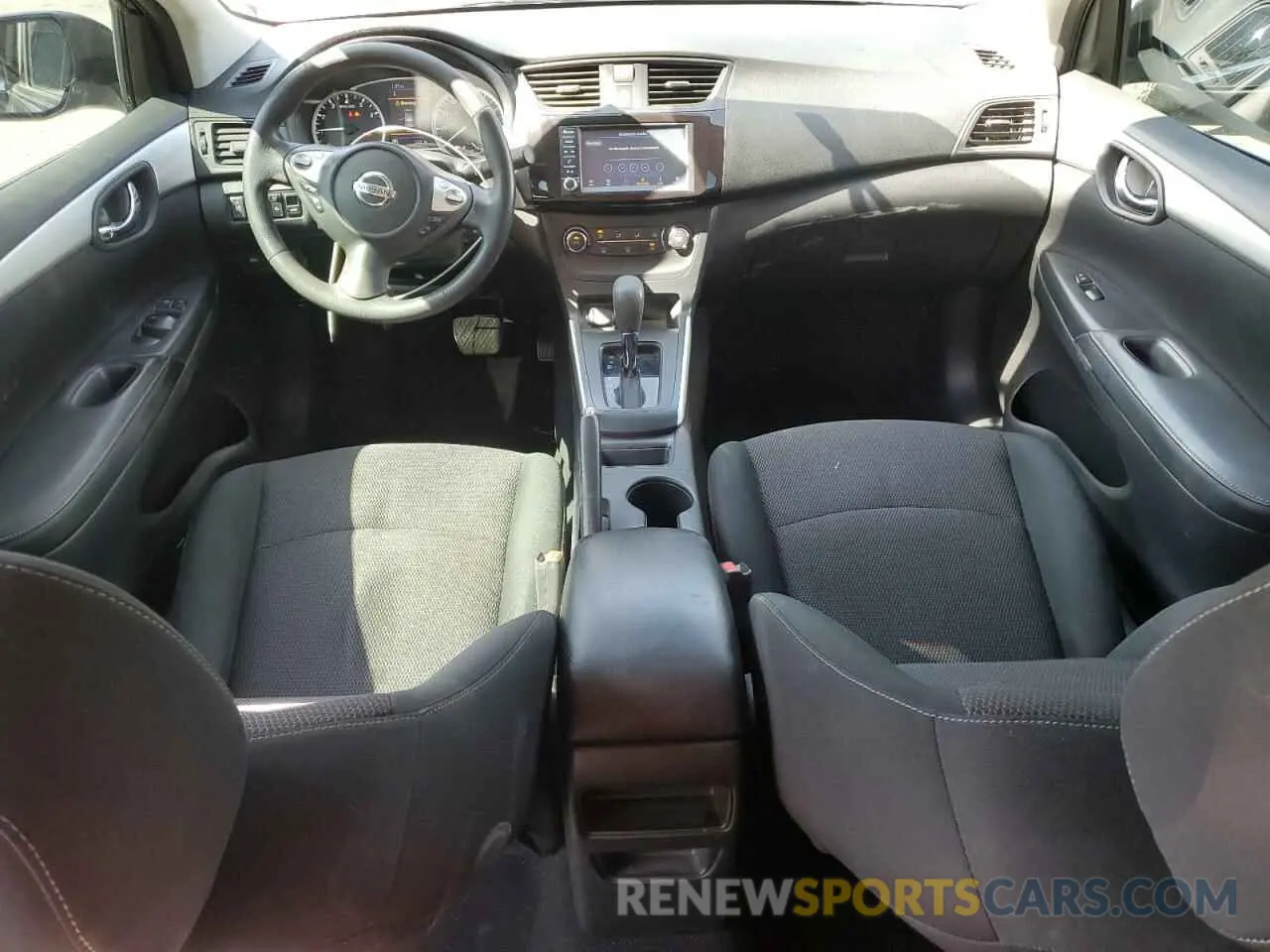 8 Photograph of a damaged car 3N1AB7AP8KY351561 NISSAN SENTRA 2019