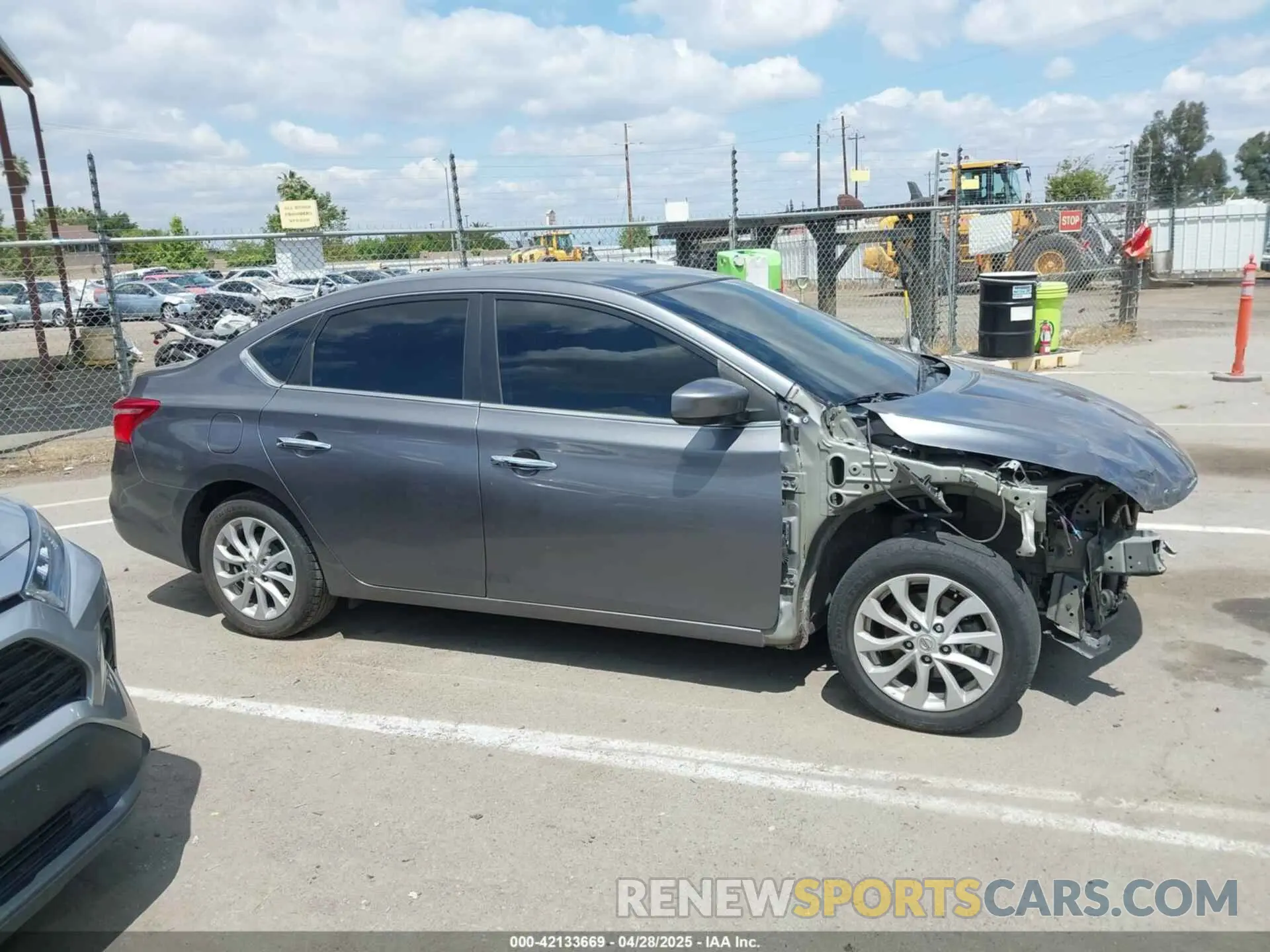 14 Photograph of a damaged car 3N1AB7AP8KY354976 NISSAN SENTRA 2019