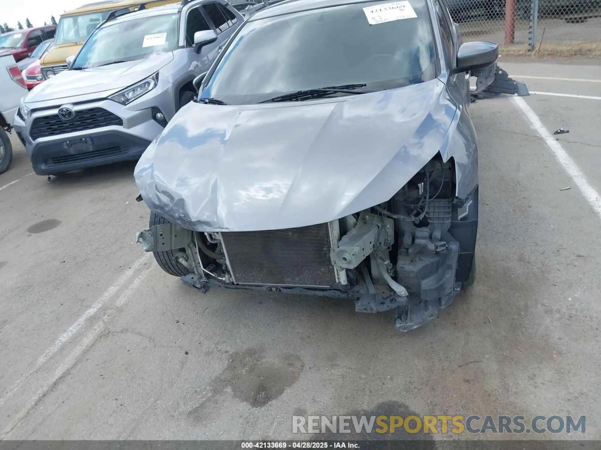 22 Photograph of a damaged car 3N1AB7AP8KY354976 NISSAN SENTRA 2019