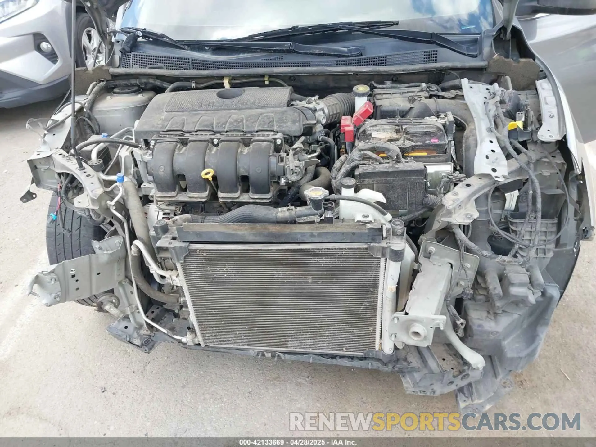 6 Photograph of a damaged car 3N1AB7AP8KY354976 NISSAN SENTRA 2019