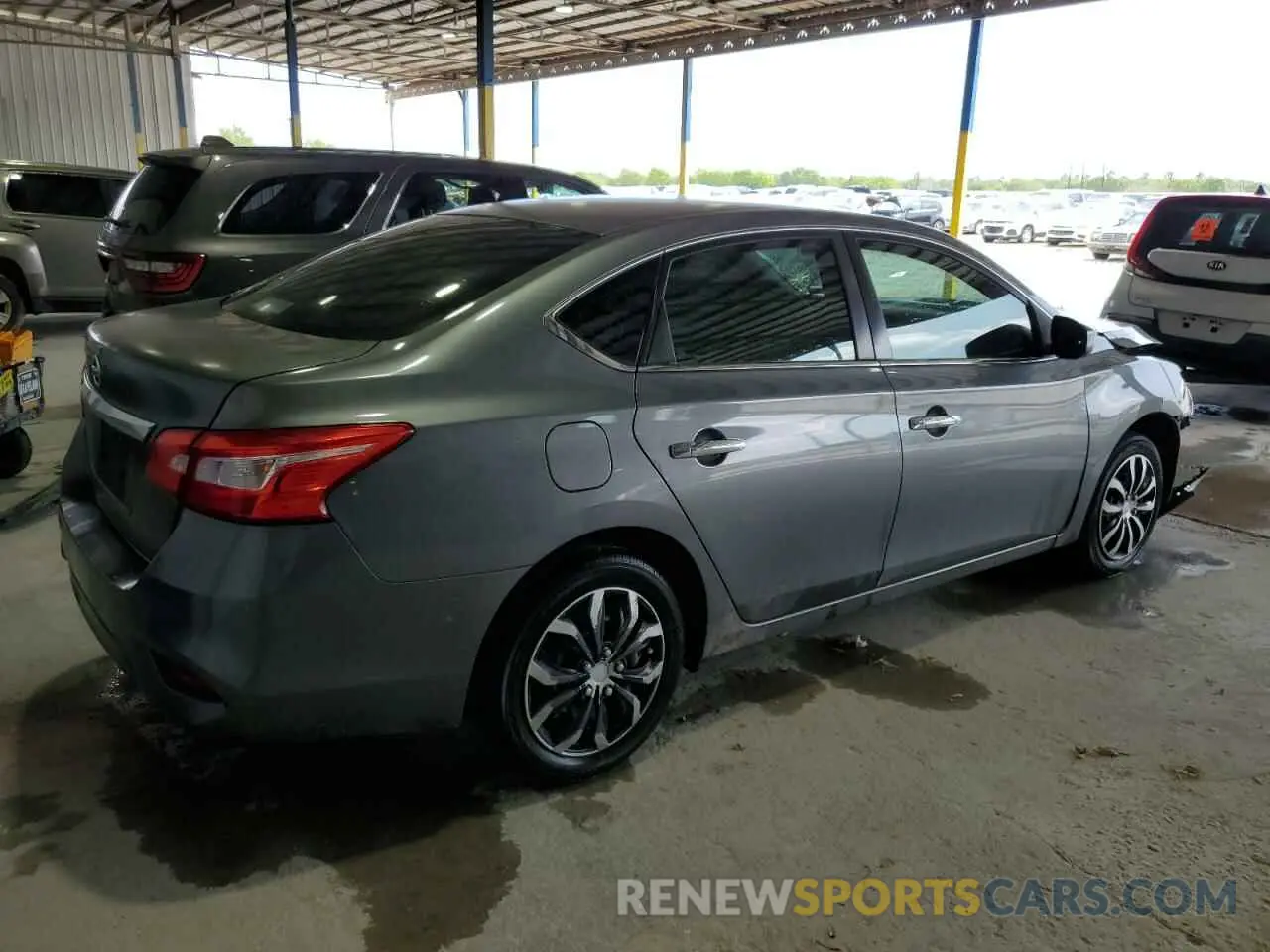 3 Photograph of a damaged car 3N1AB7AP8KY363404 NISSAN SENTRA 2019