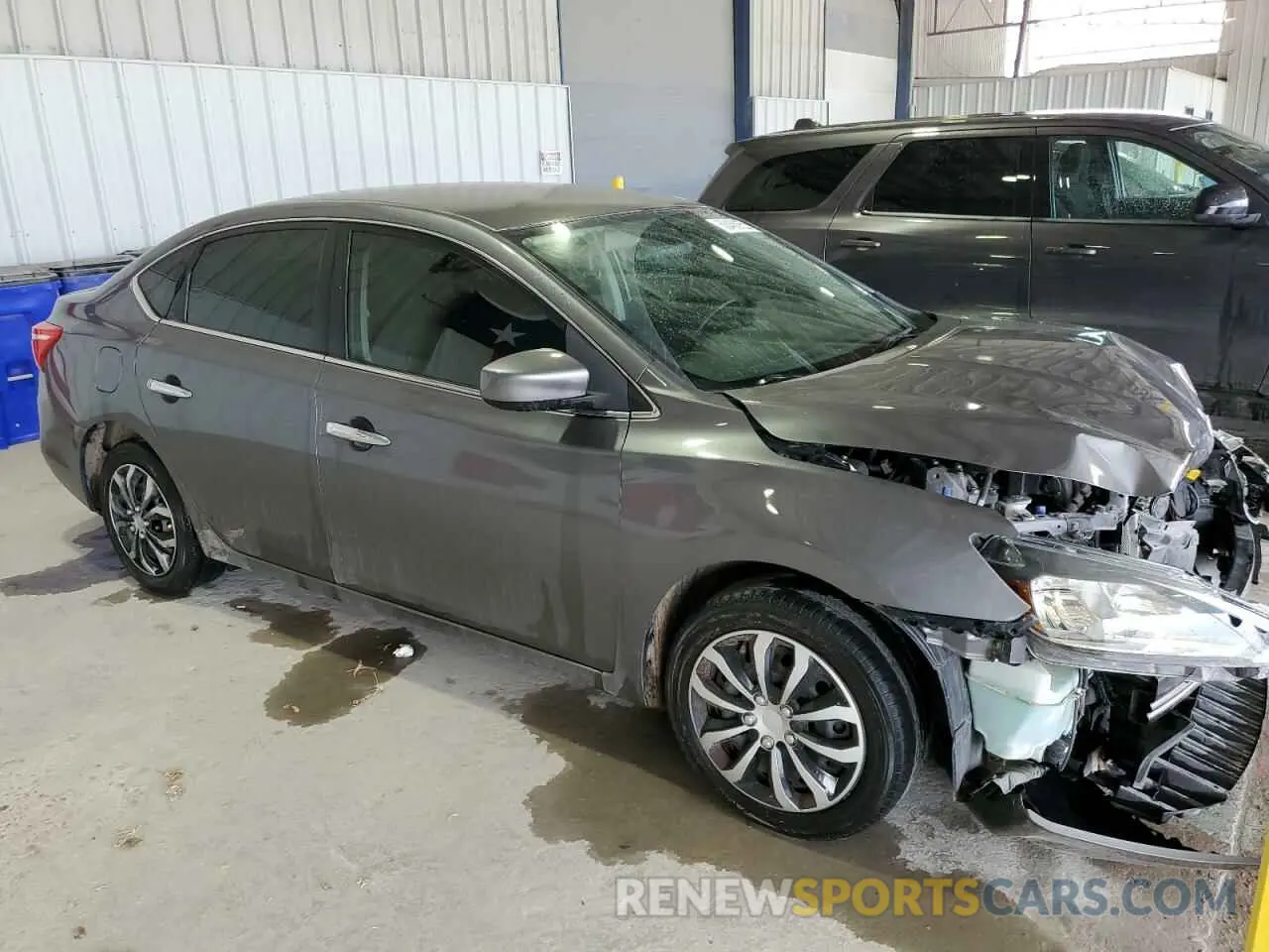 4 Photograph of a damaged car 3N1AB7AP8KY363404 NISSAN SENTRA 2019