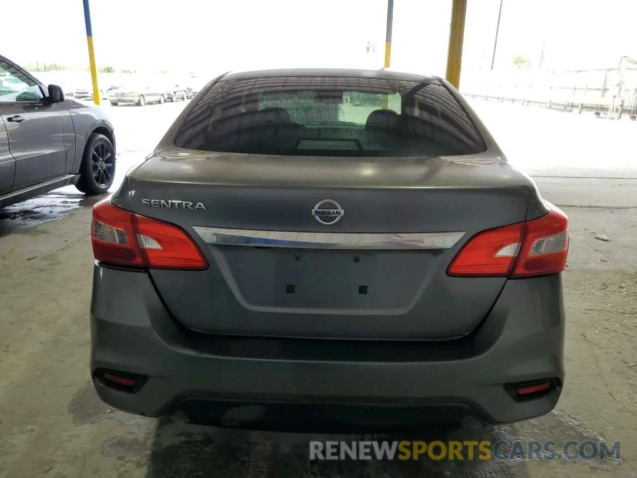 6 Photograph of a damaged car 3N1AB7AP8KY363404 NISSAN SENTRA 2019