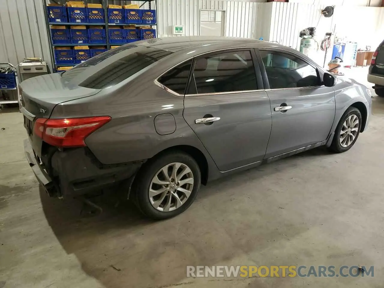 3 Photograph of a damaged car 3N1AB7AP8KY366500 NISSAN SENTRA 2019