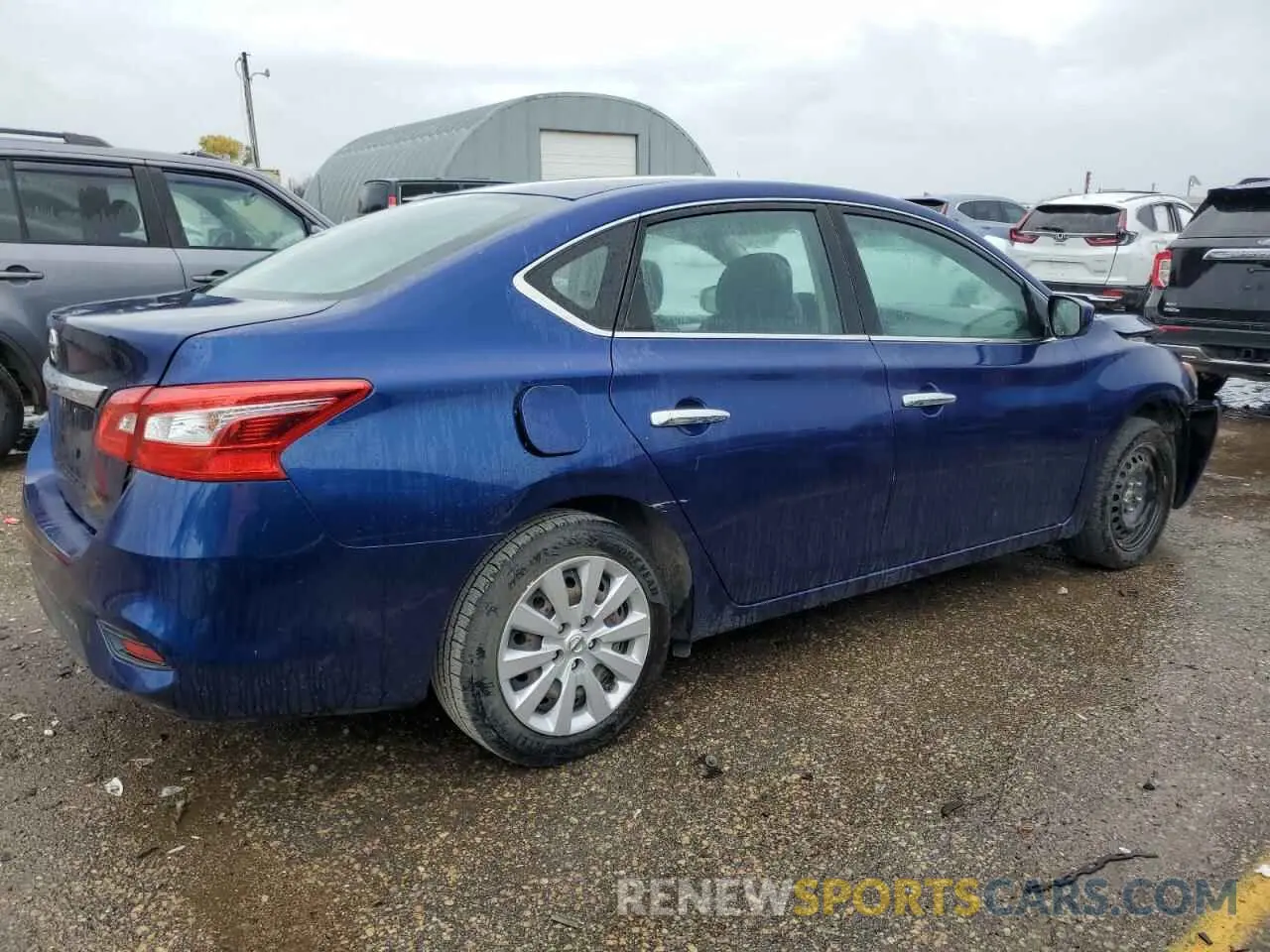 3 Photograph of a damaged car 3N1AB7AP8KY368277 NISSAN SENTRA 2019