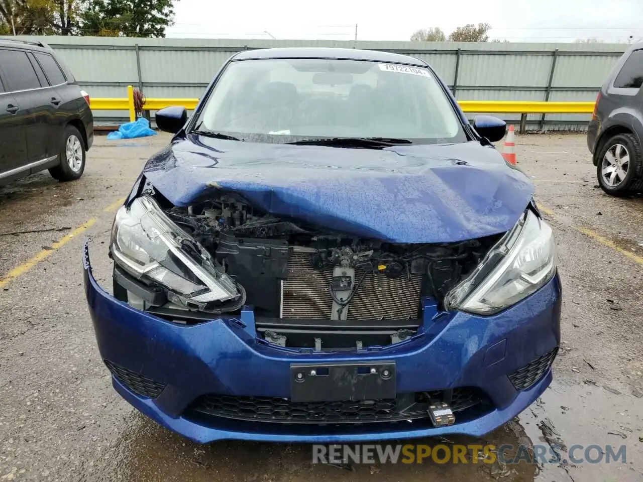 5 Photograph of a damaged car 3N1AB7AP8KY368277 NISSAN SENTRA 2019