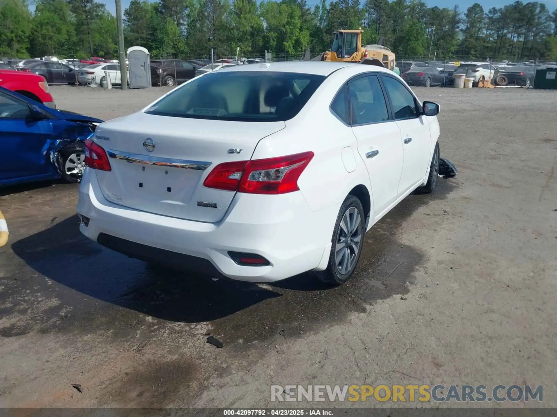 4 Photograph of a damaged car 3N1AB7AP8KY370532 NISSAN SENTRA 2019