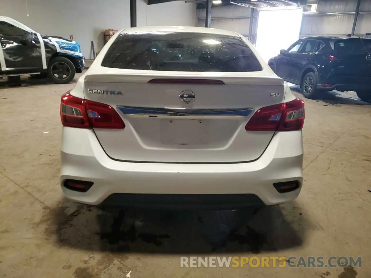 6 Photograph of a damaged car 3N1AB7AP8KY371146 NISSAN SENTRA 2019