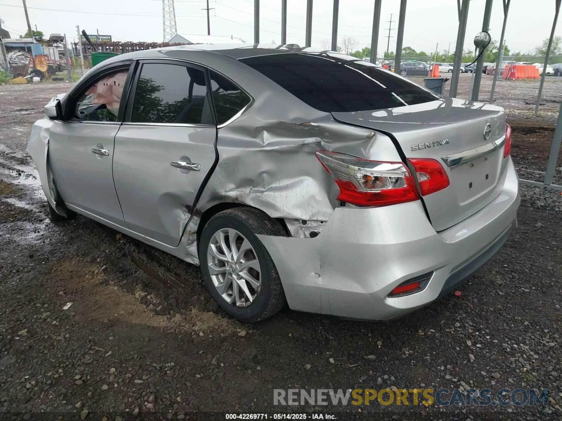 3 Photograph of a damaged car 3N1AB7AP8KY373219 NISSAN SENTRA 2019