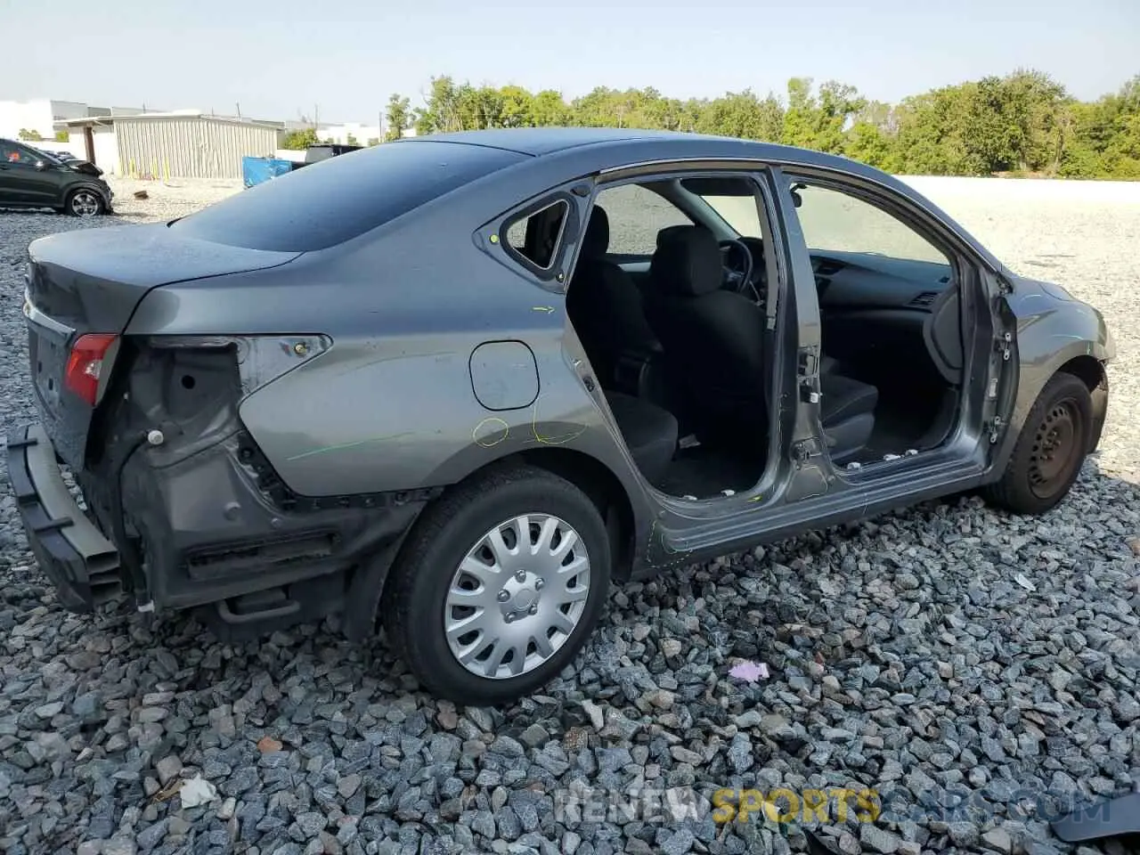 3 Photograph of a damaged car 3N1AB7AP8KY376475 NISSAN SENTRA 2019