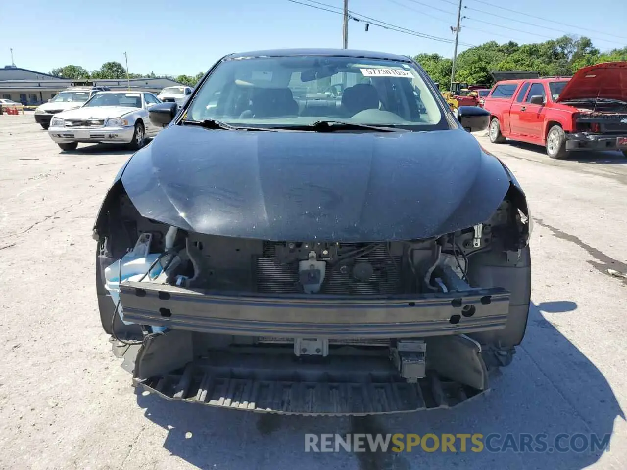 5 Photograph of a damaged car 3N1AB7AP8KY380901 NISSAN SENTRA 2019