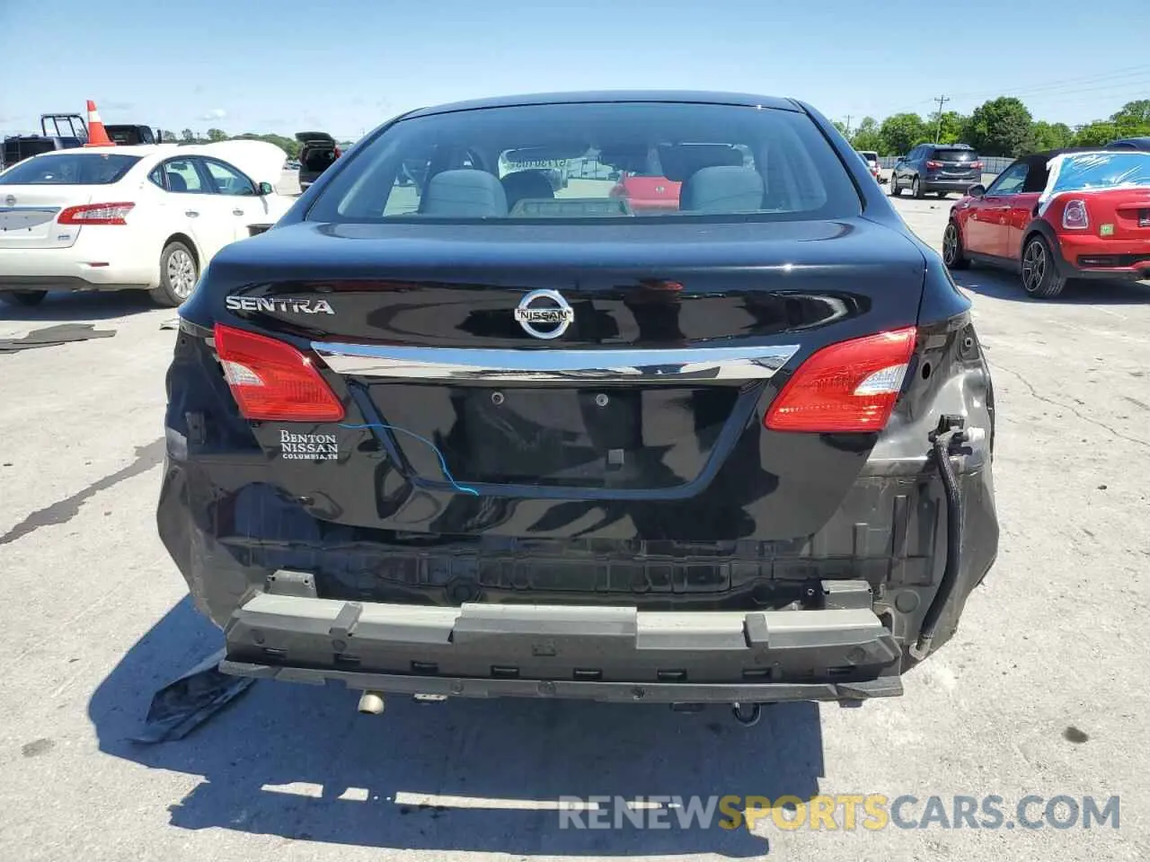 6 Photograph of a damaged car 3N1AB7AP8KY380901 NISSAN SENTRA 2019