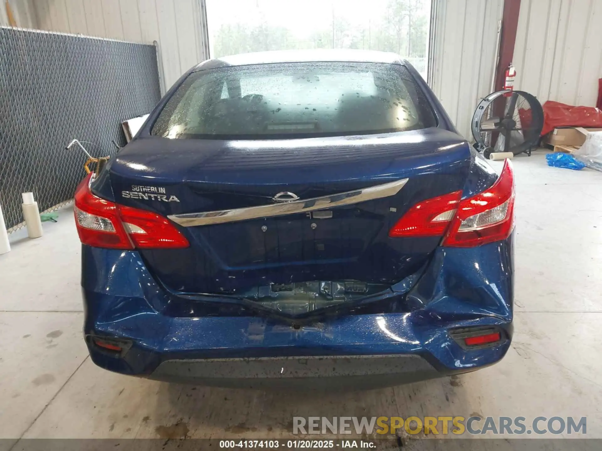 17 Photograph of a damaged car 3N1AB7AP8KY384351 NISSAN SENTRA 2019