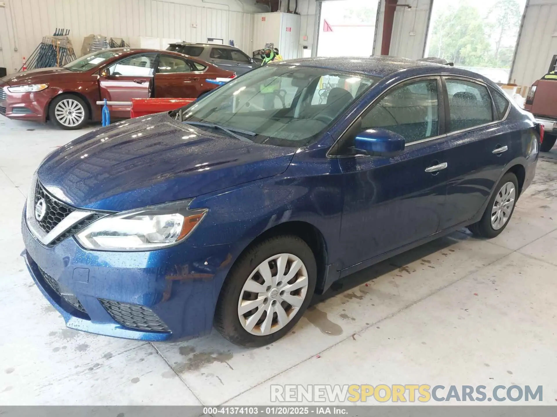 2 Photograph of a damaged car 3N1AB7AP8KY384351 NISSAN SENTRA 2019