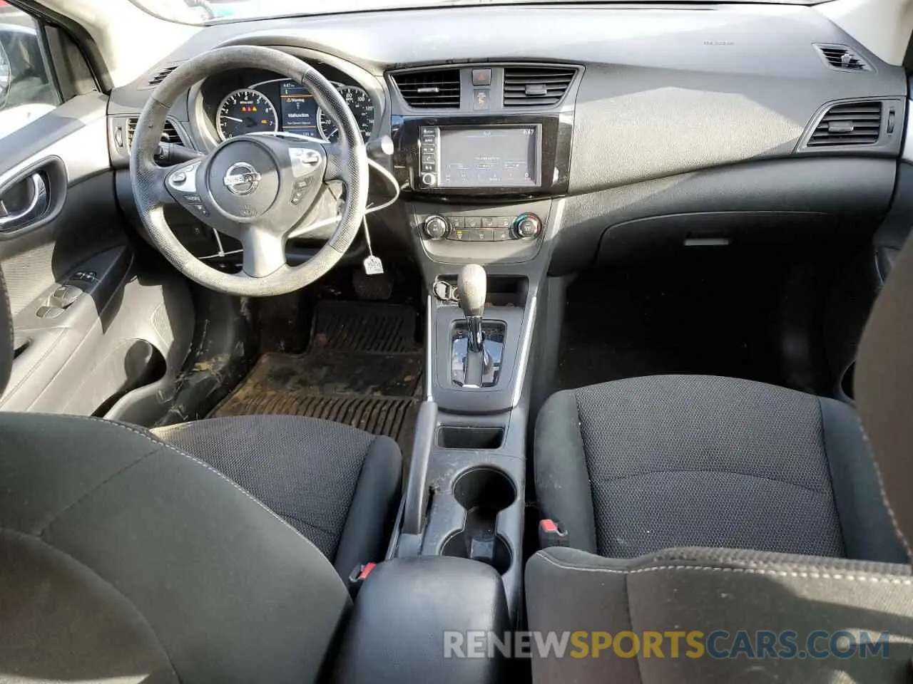 8 Photograph of a damaged car 3N1AB7AP8KY389405 NISSAN SENTRA 2019