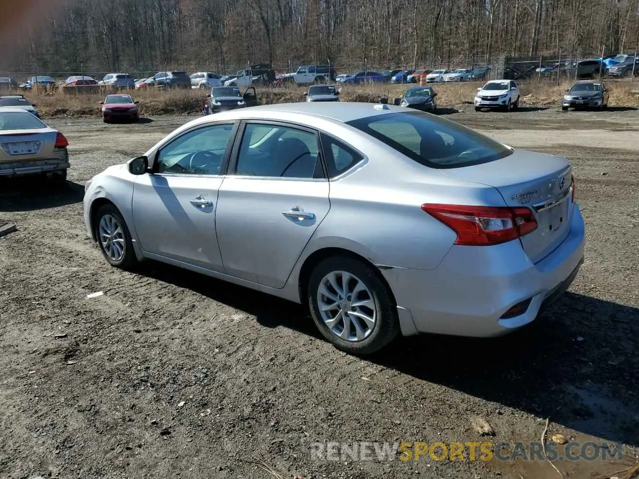 2 Photograph of a damaged car 3N1AB7AP8KY391834 NISSAN SENTRA 2019
