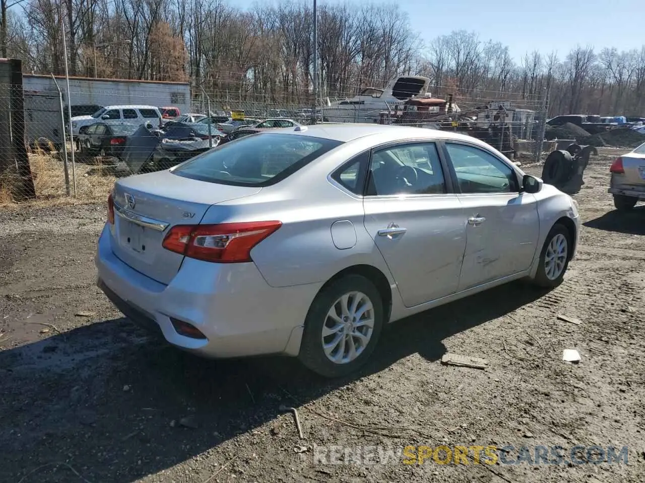 3 Photograph of a damaged car 3N1AB7AP8KY391834 NISSAN SENTRA 2019