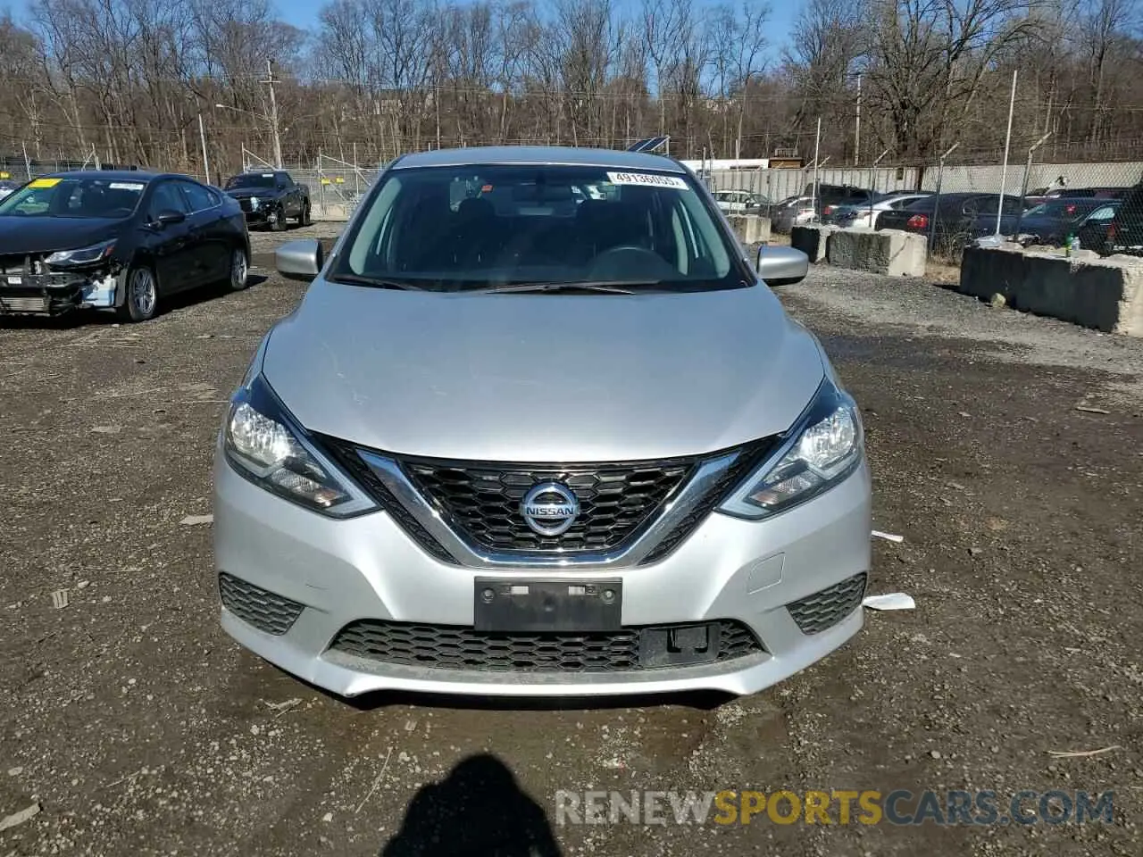 5 Photograph of a damaged car 3N1AB7AP8KY391834 NISSAN SENTRA 2019