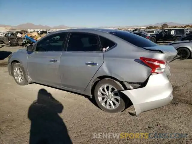 2 Photograph of a damaged car 3N1AB7AP8KY392479 NISSAN SENTRA 2019