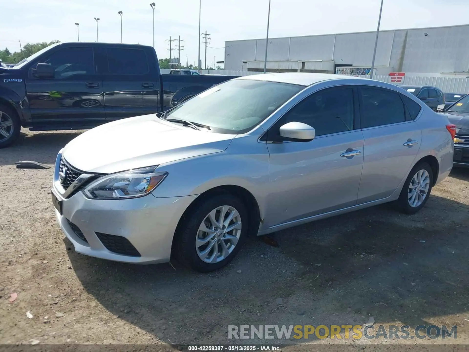 2 Photograph of a damaged car 3N1AB7AP8KY393499 NISSAN SENTRA 2019