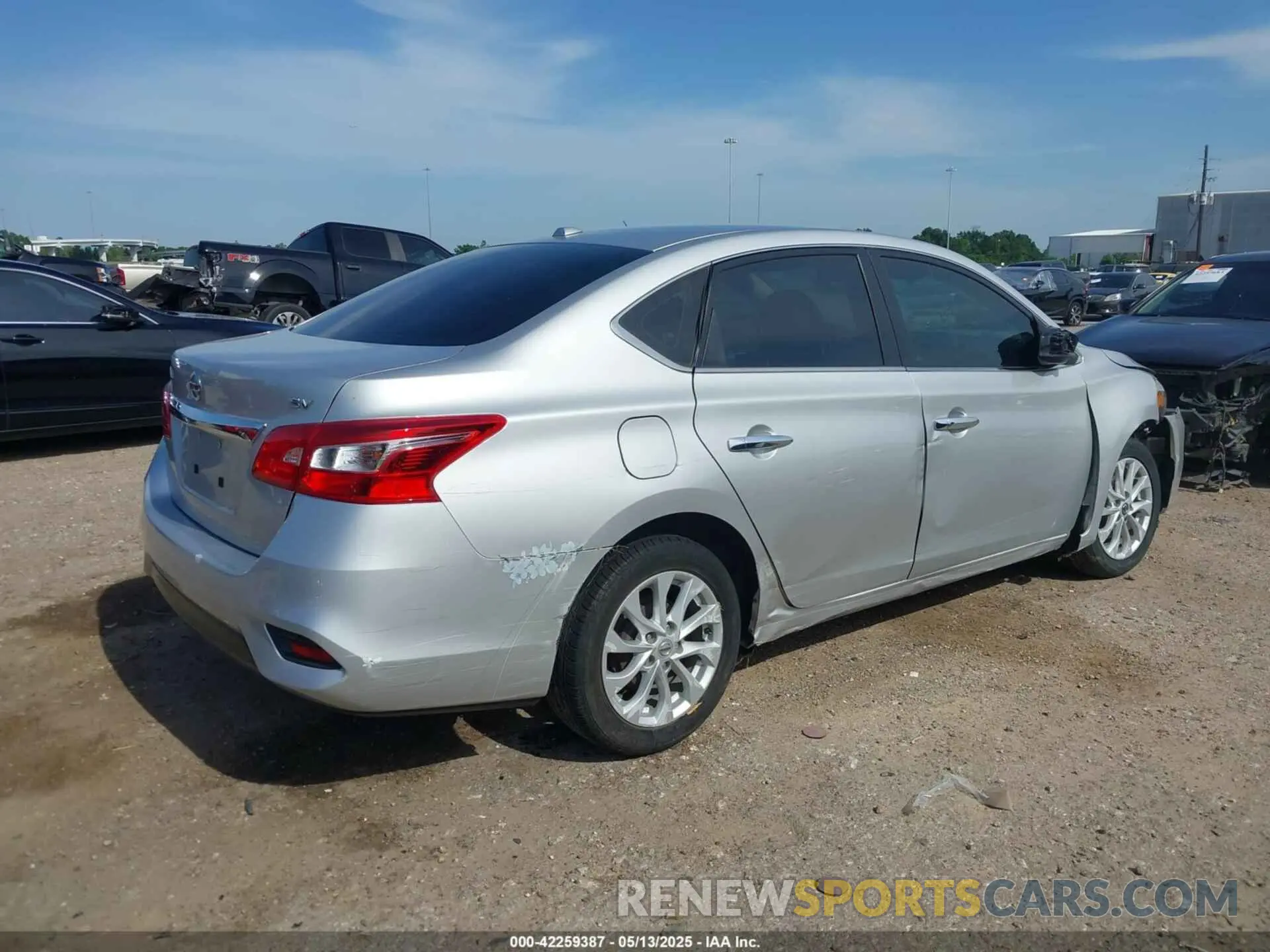 4 Photograph of a damaged car 3N1AB7AP8KY393499 NISSAN SENTRA 2019