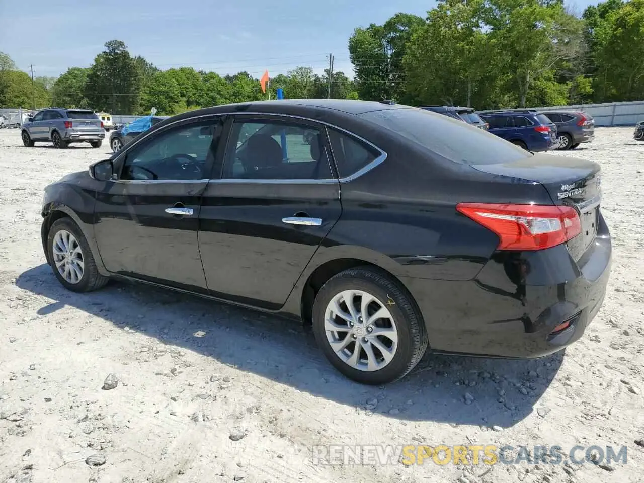 2 Photograph of a damaged car 3N1AB7AP8KY394085 NISSAN SENTRA 2019