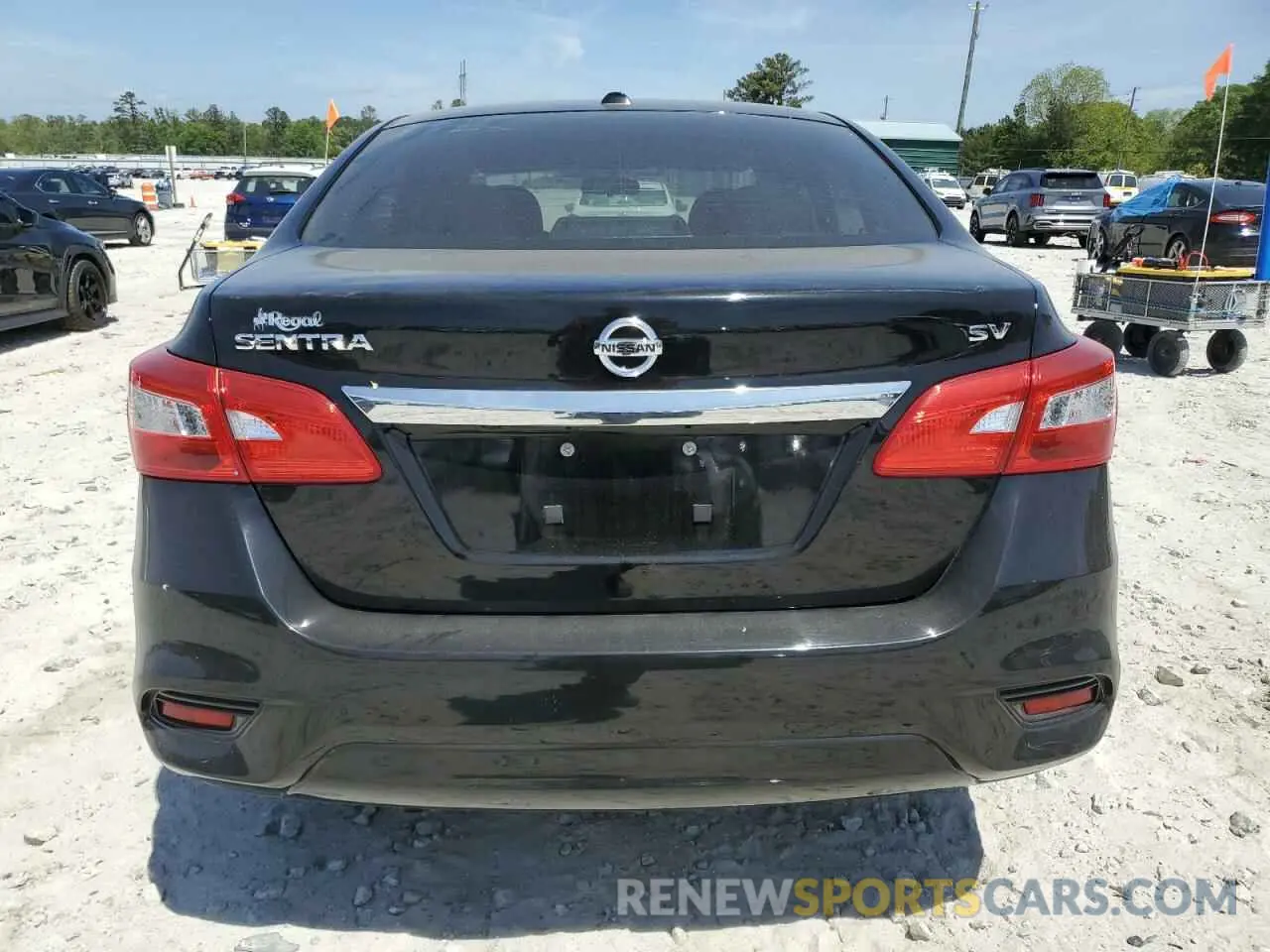 6 Photograph of a damaged car 3N1AB7AP8KY394085 NISSAN SENTRA 2019