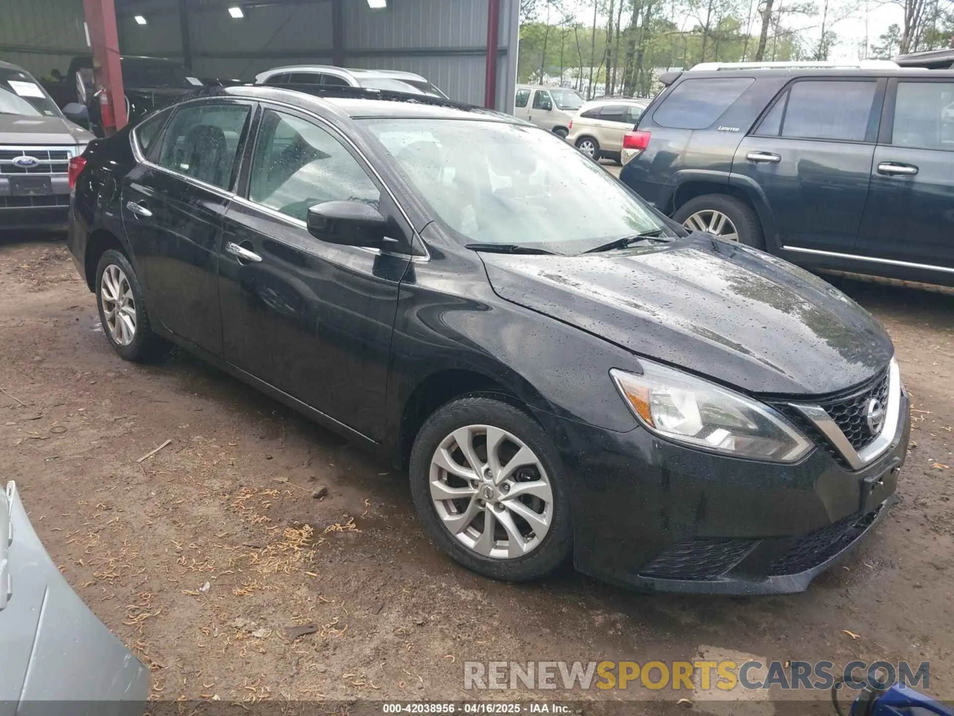 1 Photograph of a damaged car 3N1AB7AP8KY397097 NISSAN SENTRA 2019