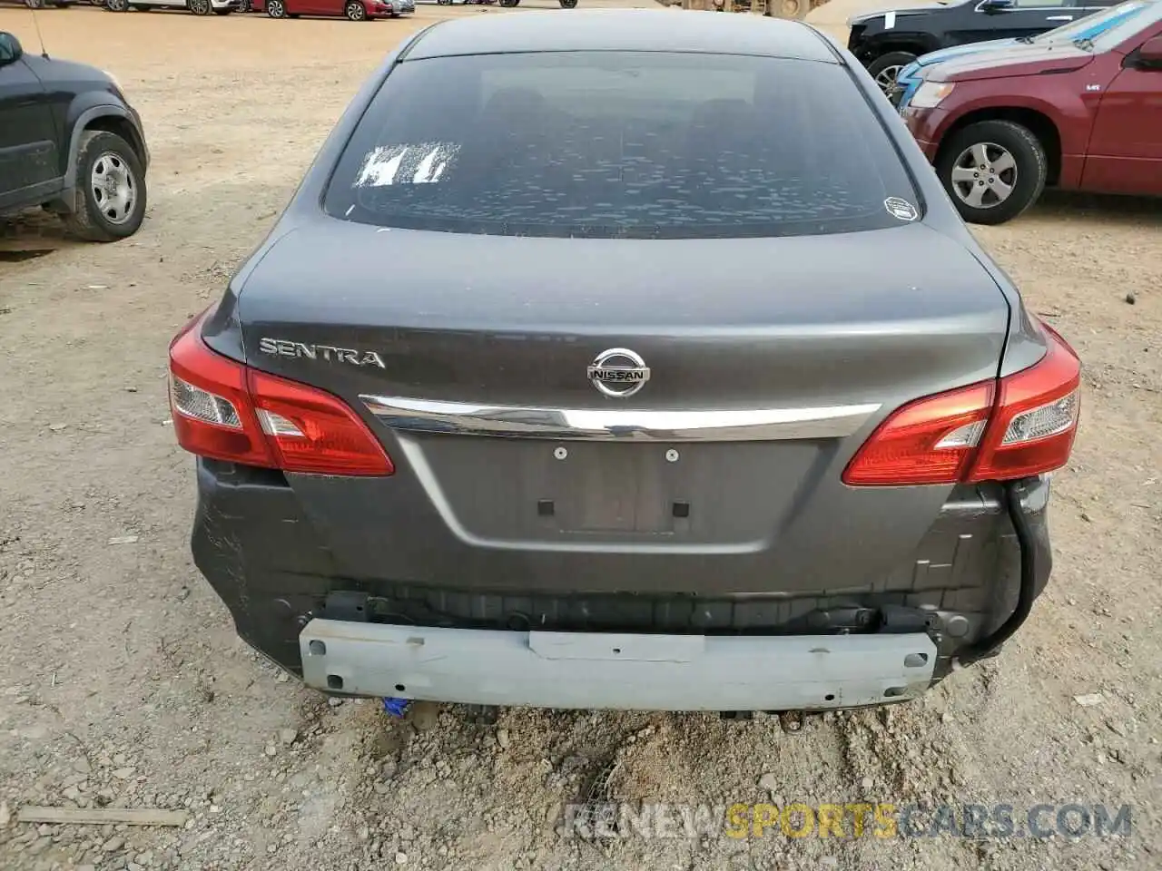 6 Photograph of a damaged car 3N1AB7AP8KY397682 NISSAN SENTRA 2019