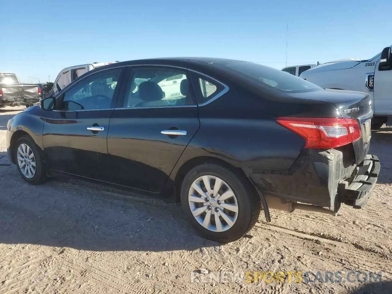 2 Photograph of a damaged car 3N1AB7AP8KY401679 NISSAN SENTRA 2019