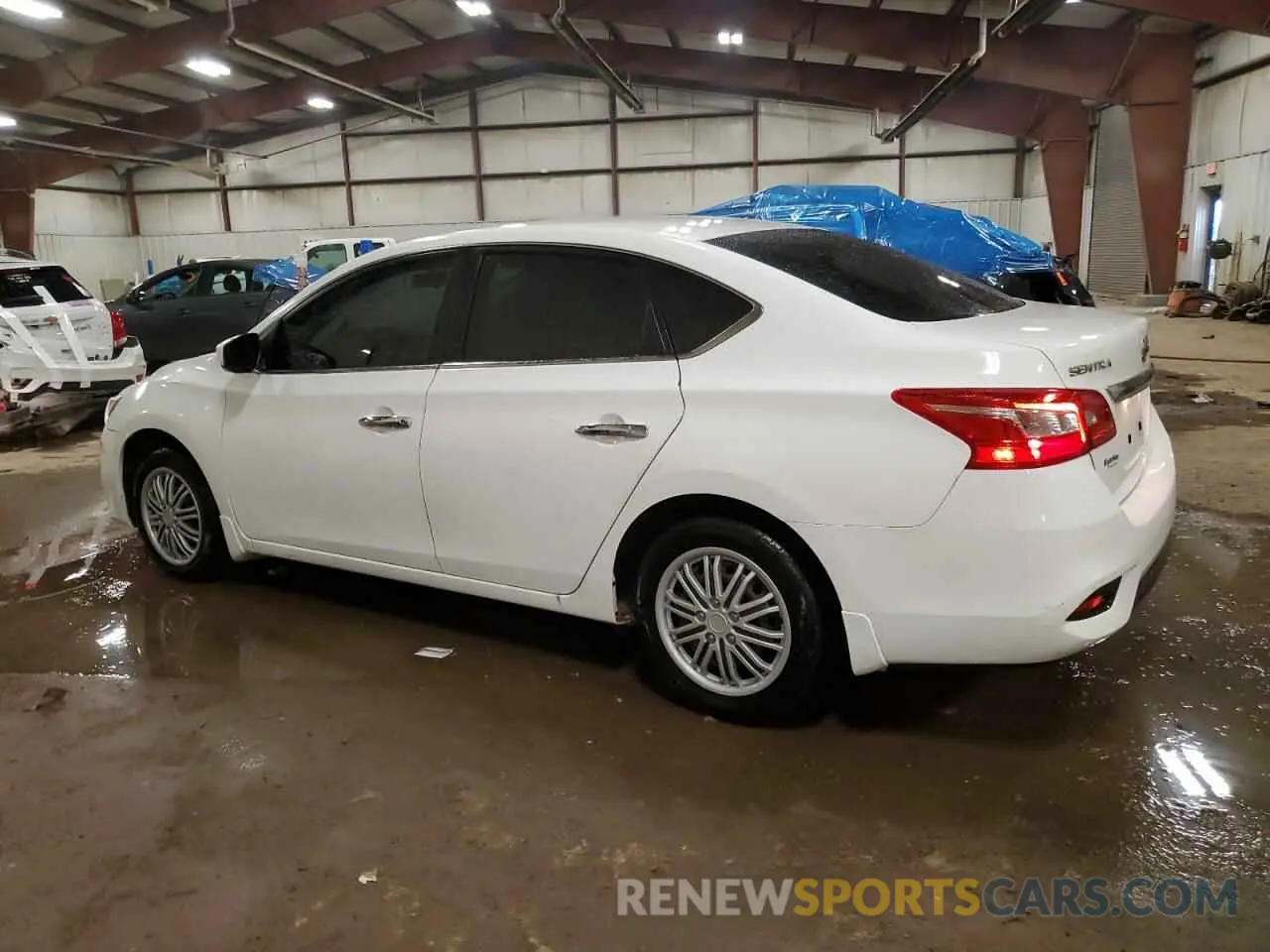 2 Photograph of a damaged car 3N1AB7AP8KY402363 NISSAN SENTRA 2019